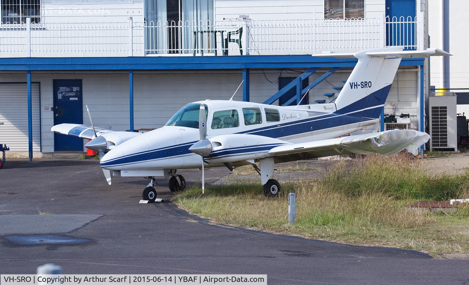 VH-SRO, 1978 Beech 76 Duchess C/N ME-58, Archerfield Qld July 2015