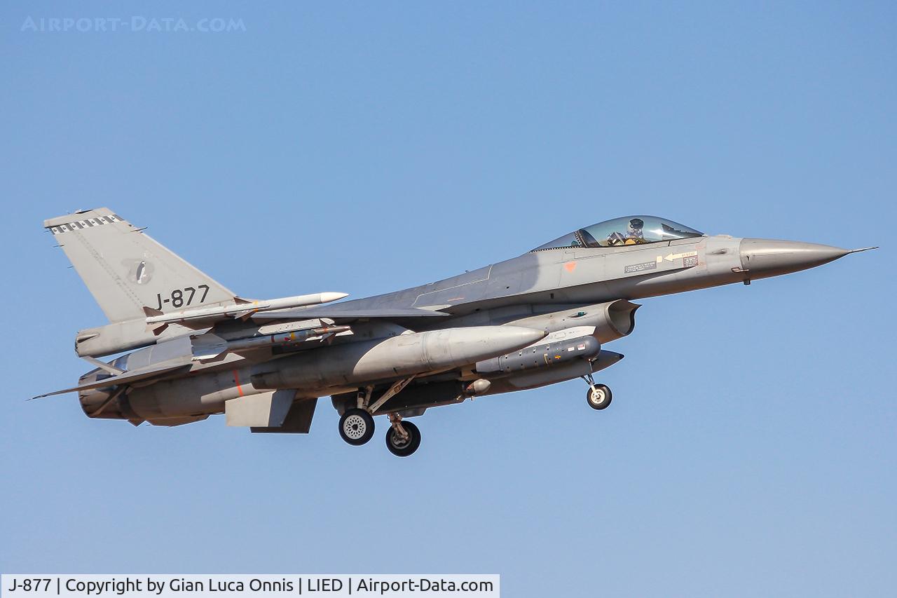 J-877, Fokker F-16AM Fighting Falcon C/N 6D-94, WAR LIBIA