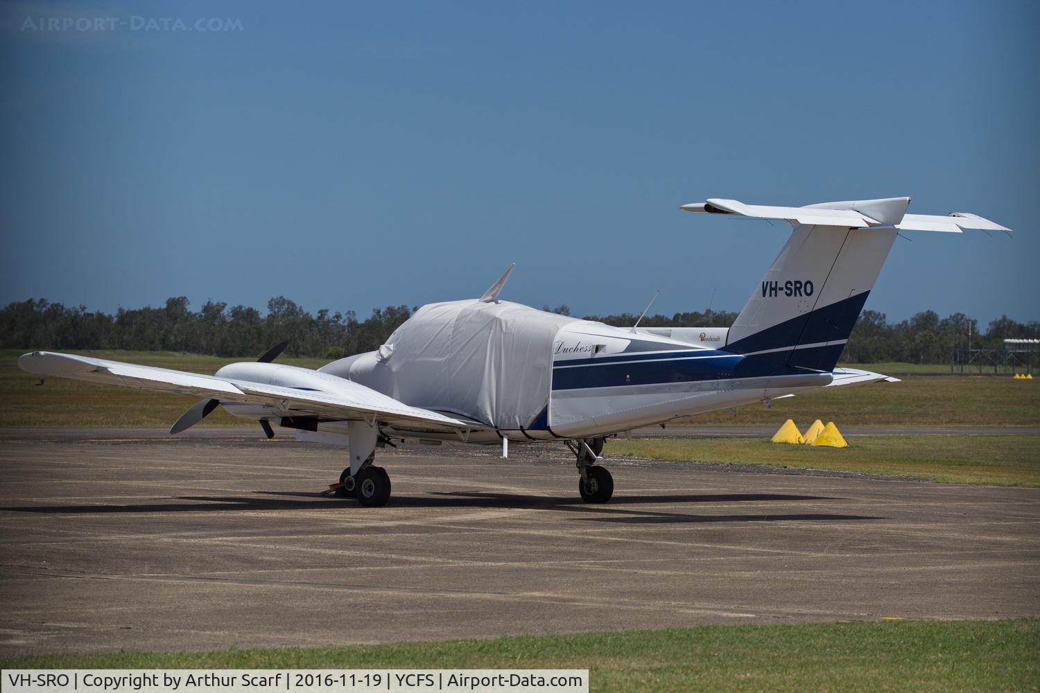 VH-SRO, 1978 Beech 76 Duchess C/N ME-58, Coffs Harbour Airport NSW 2016