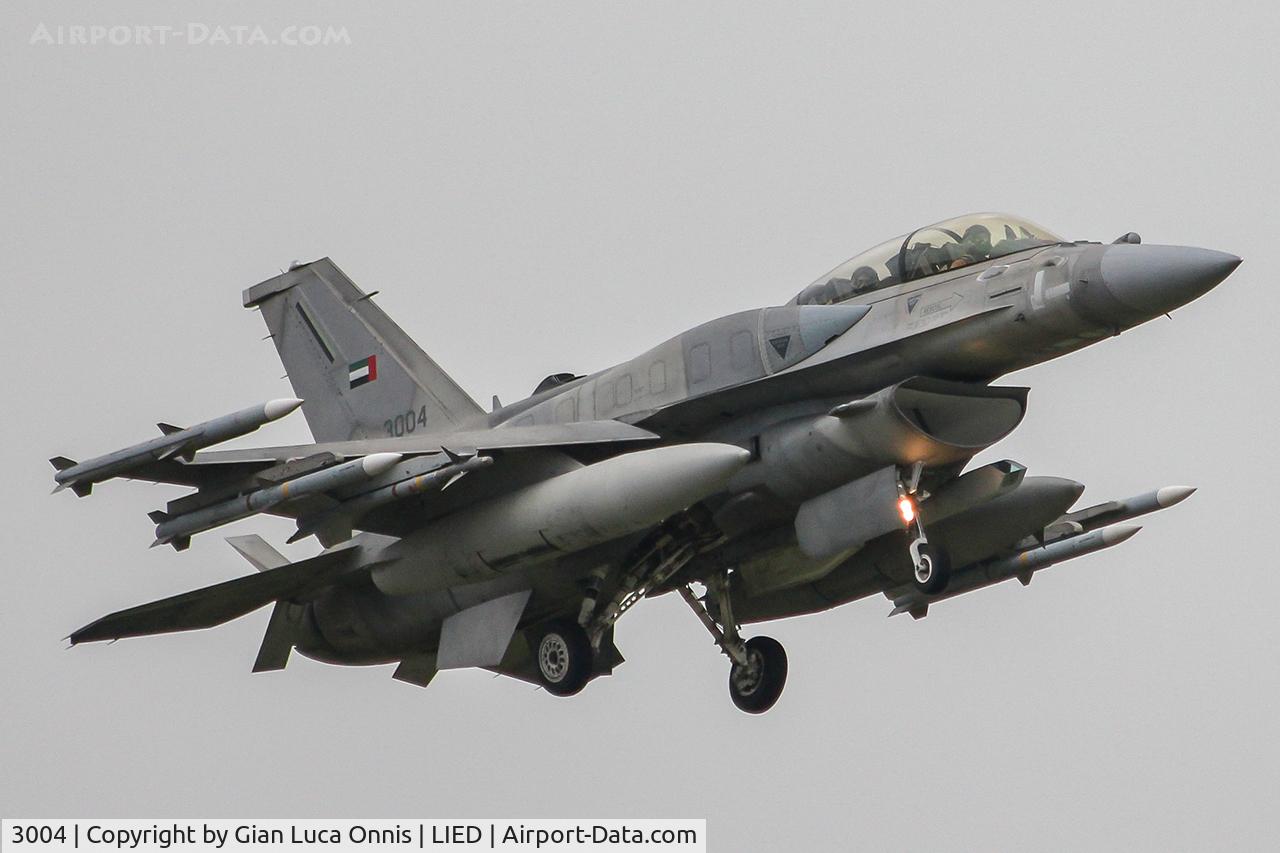 3004, Lockheed Martin F-16F Fighting Falcon C/N RF-4, WAR LIBIA
