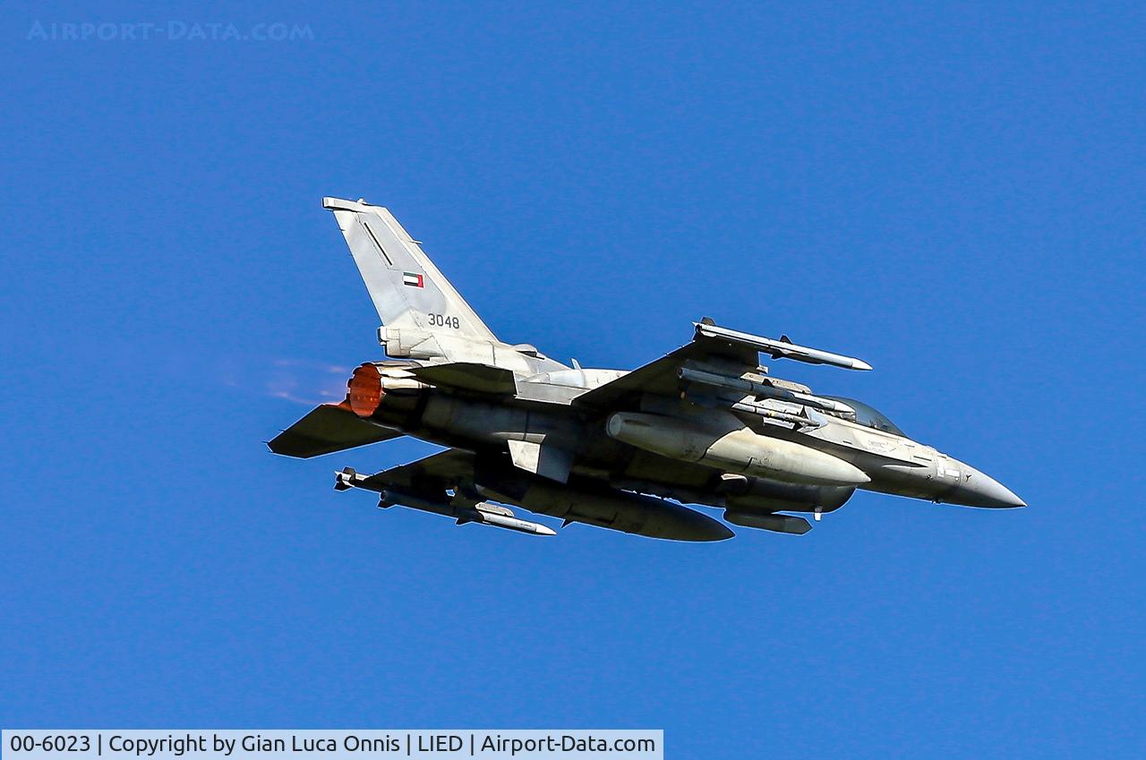 00-6023, Lockheed Martin F-16E Fighting Falcon BLOCK 60 C/N RE-23, WAR LIBIA