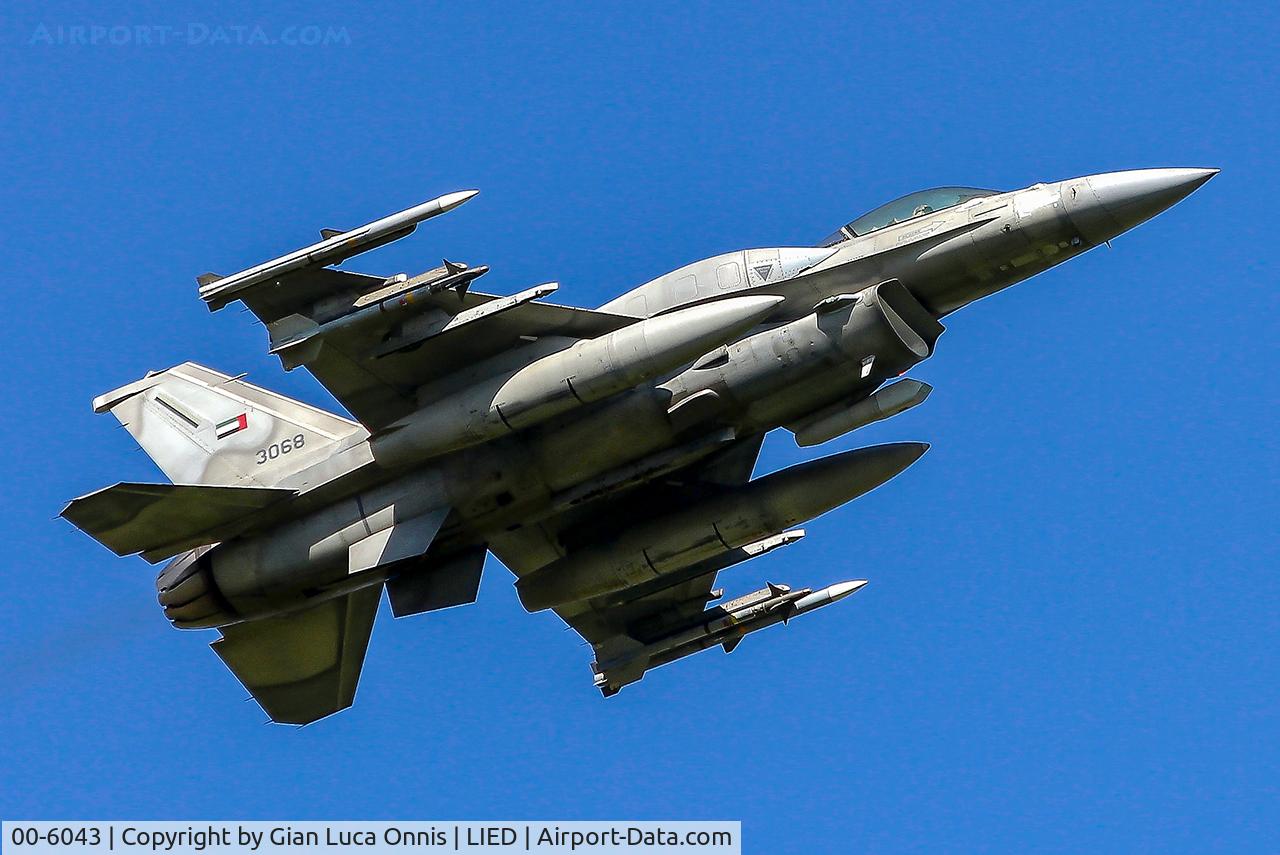 00-6043, Lockheed Martin F-16E Fighting Falcon BLOCK 60 C/N RE-43, WAR LIBIA