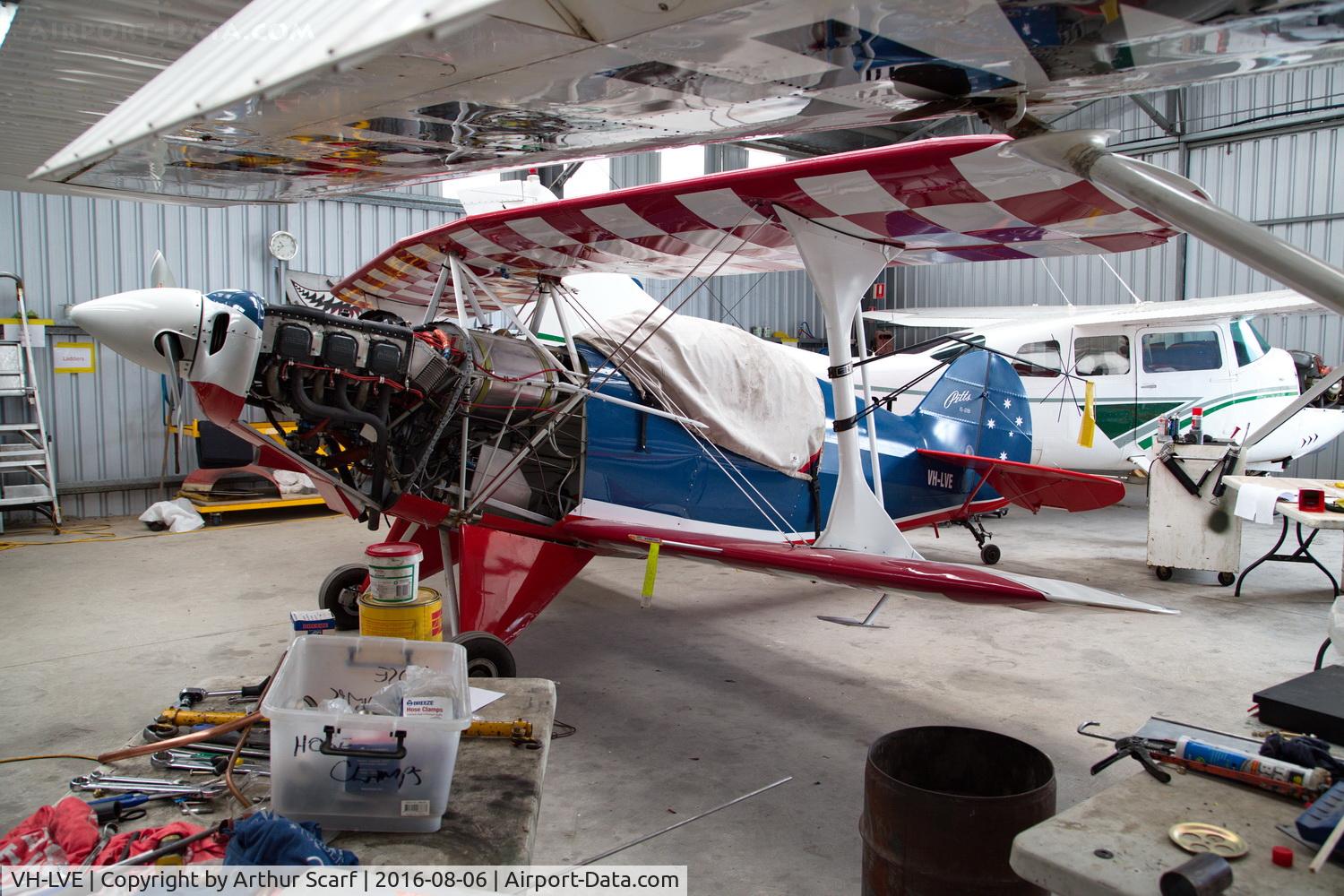 VH-LVE, 1984 Pitts S-2B Special C/N 5038, Luskintyre Airfield NSW 2016