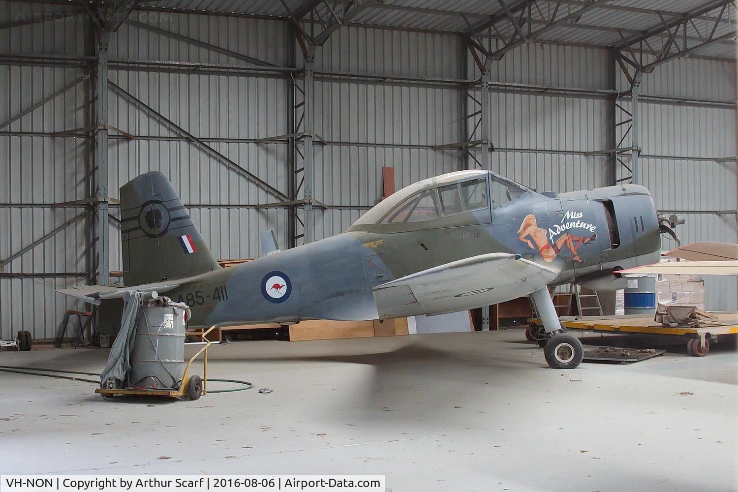 VH-NON, 1958 Commonwealth CA-25 Winjeel C/N CA25-11, Luskintyre Airfield NSW 2016