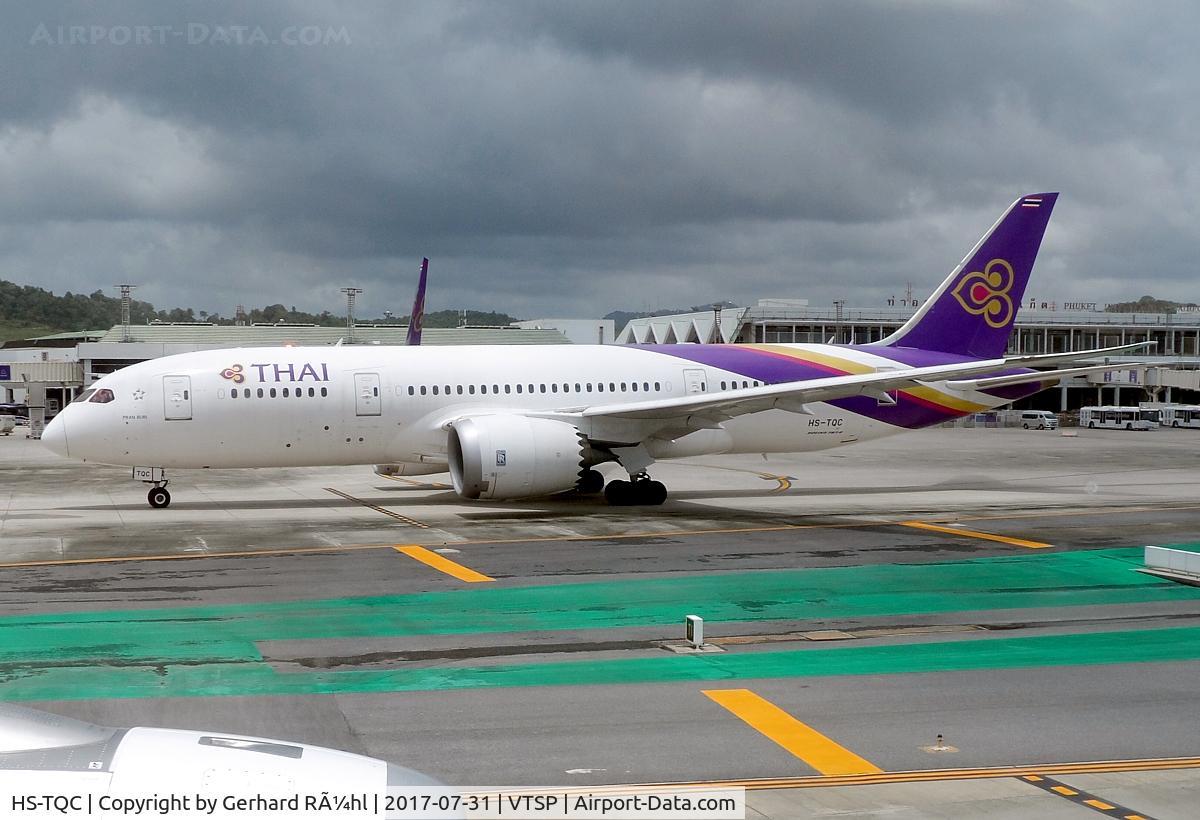 HS-TQC, 2014 Boeing 787-8 Dreamliner C/N 36110, Dreamliner Thai Airways