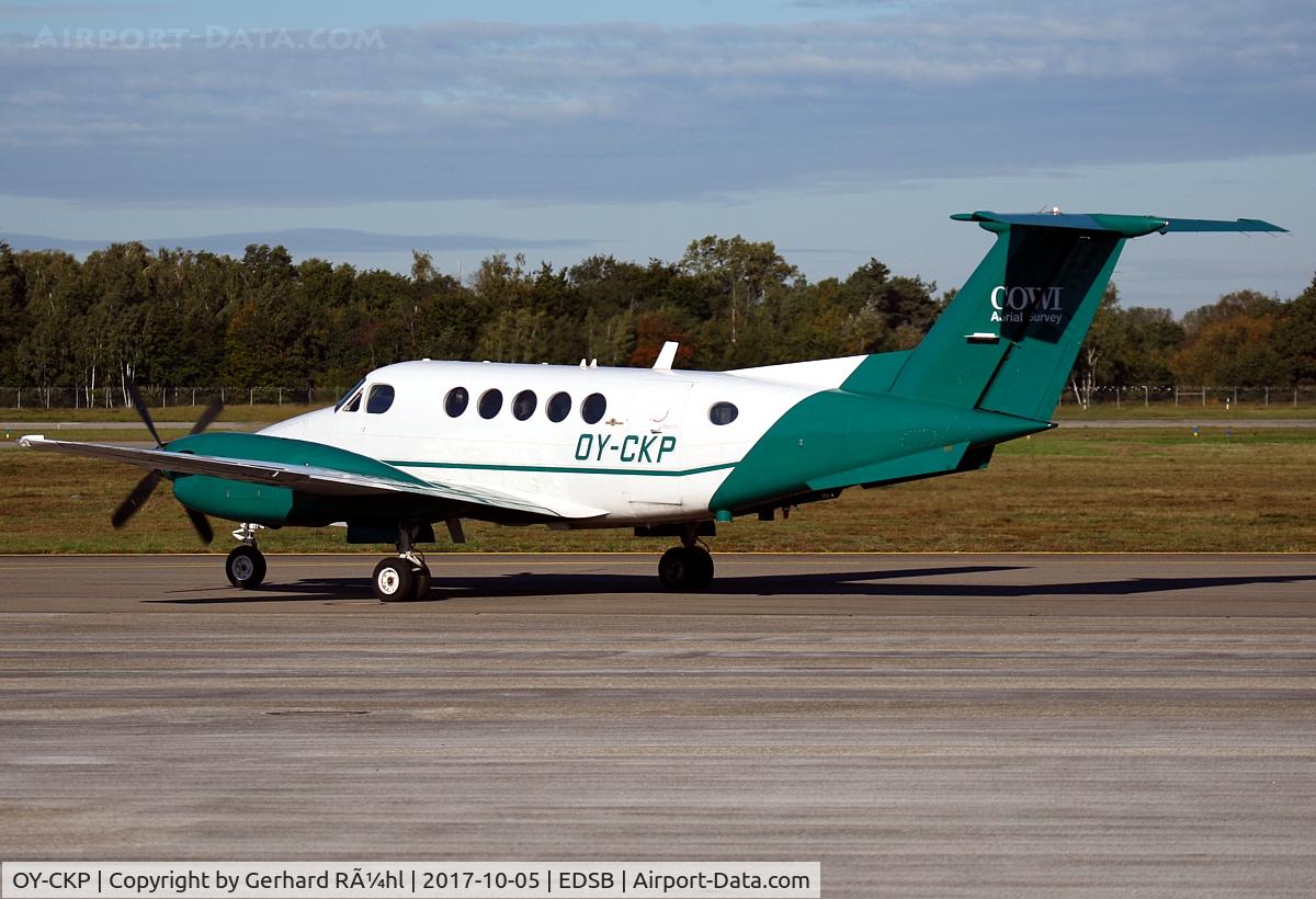 OY-CKP, 1981 Beech B200 Super King Air King Air C/N BB-951, Cowi Aerial Survey