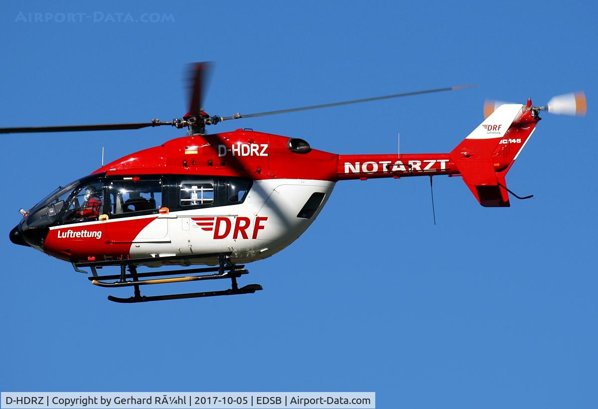D-HDRZ, Eurocopter-Kawasaki EC-145 (BK-117C-2) C/N 9293, DRF Luftrettung