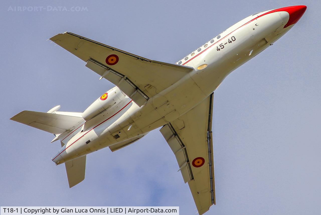 T18-1, 1987 Dassault Falcon 900 C/N 38, WAR LIBIA