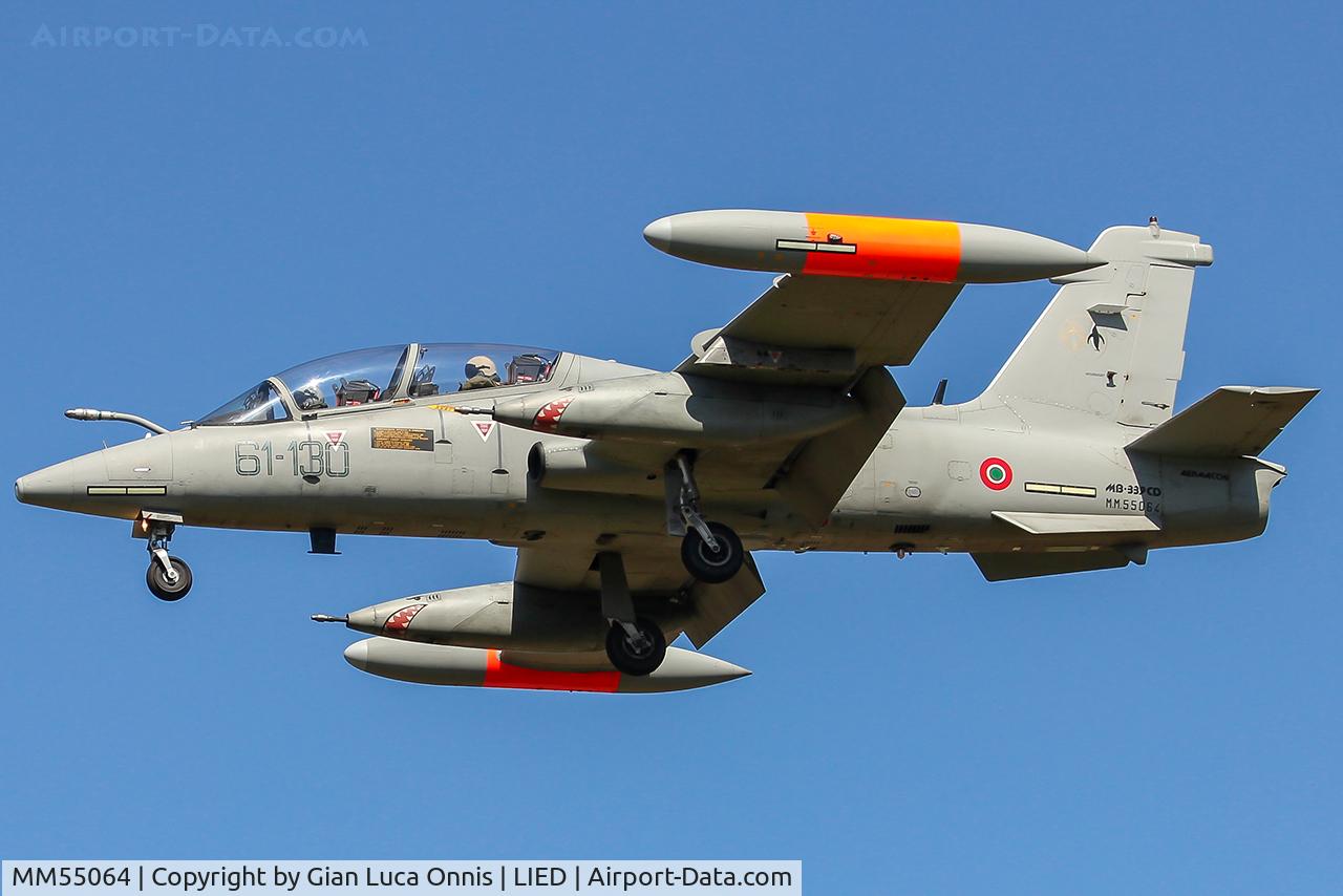 MM55064, Aermacchi MB-339CD C/N 6862/194/CD003, LANDING