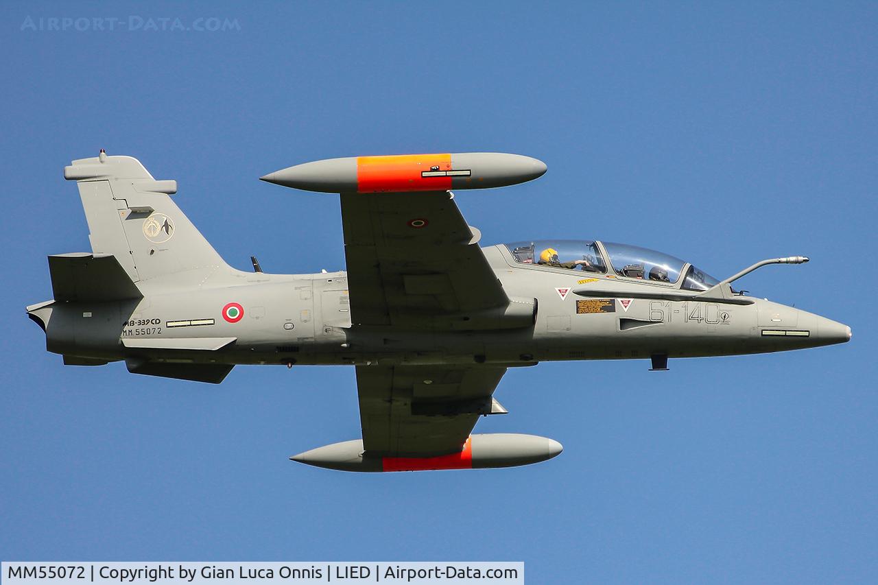 MM55072, Aermacchi MB-339CD C/N 6876/204/CD011, TAKEOFF