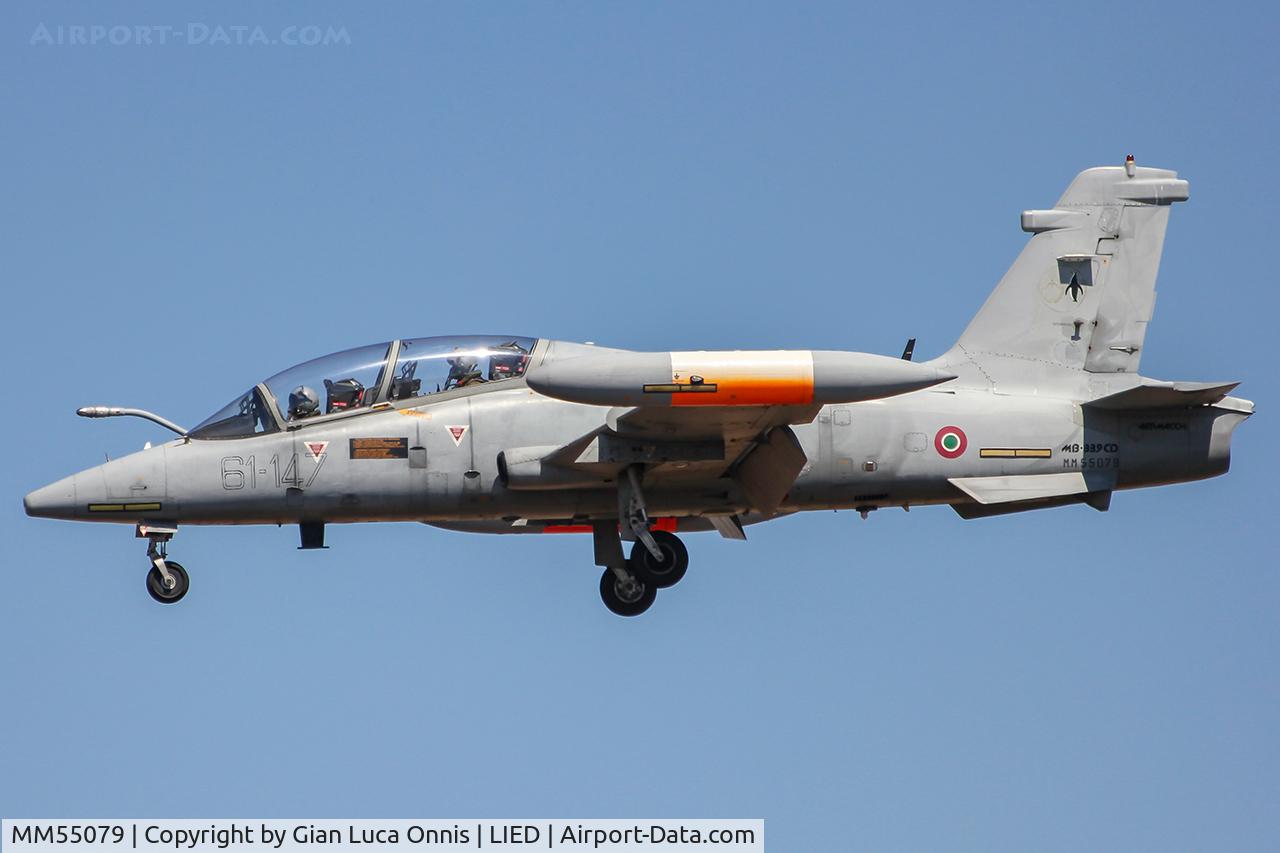 MM55079, Aermacchi MB-339CD C/N 6948/215/CD018, LANDING