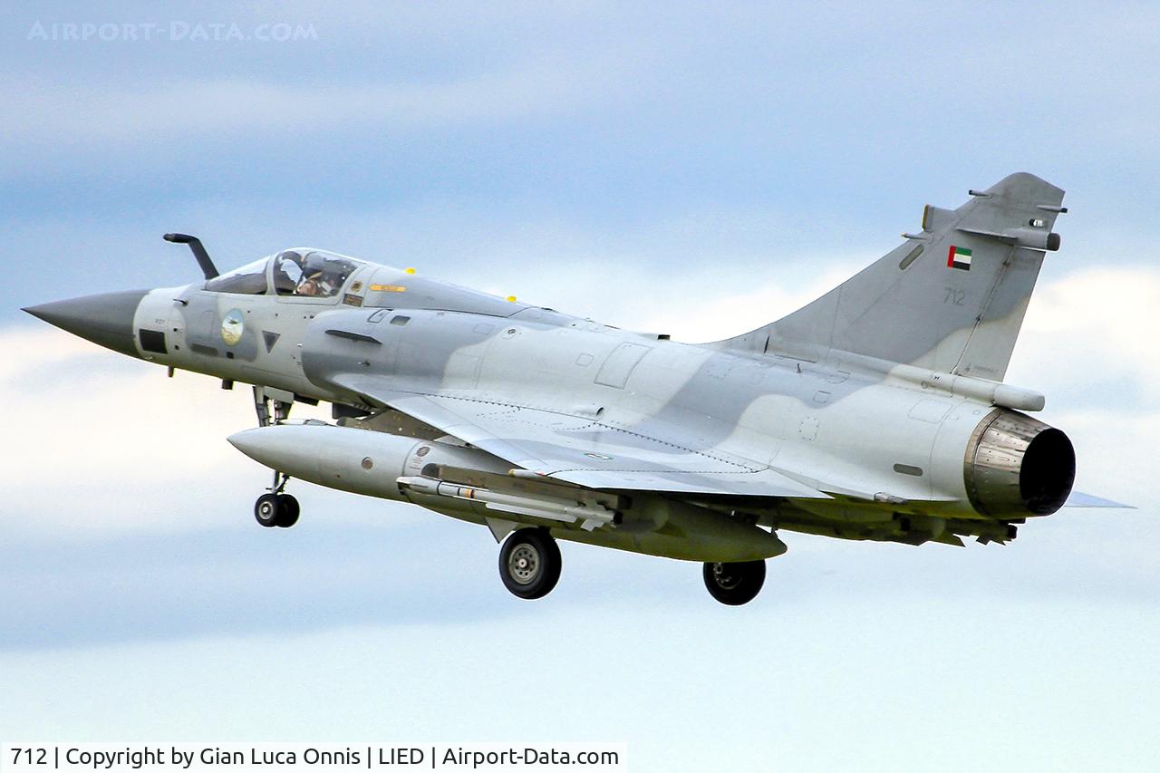 712, Dassault Mirage 2000-9EAD C/N 712, WAR LIBIA