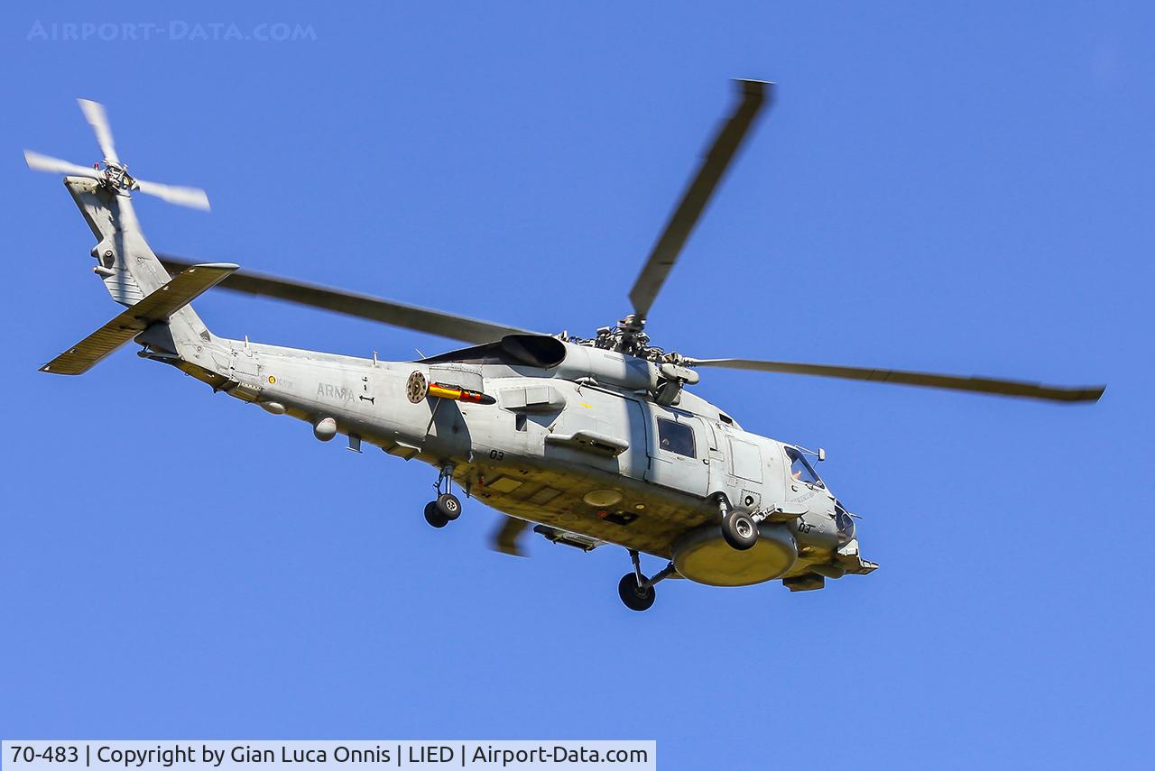 70-483, Sikorsky S-70B-1 Seahawk C/N 70-483, WAR LIBIA