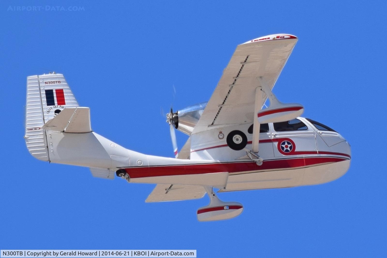 N300TB, 2010 Republic RC-3 Mod (Thunderbee) Seabee C/N 001, Departing RWY 28R.