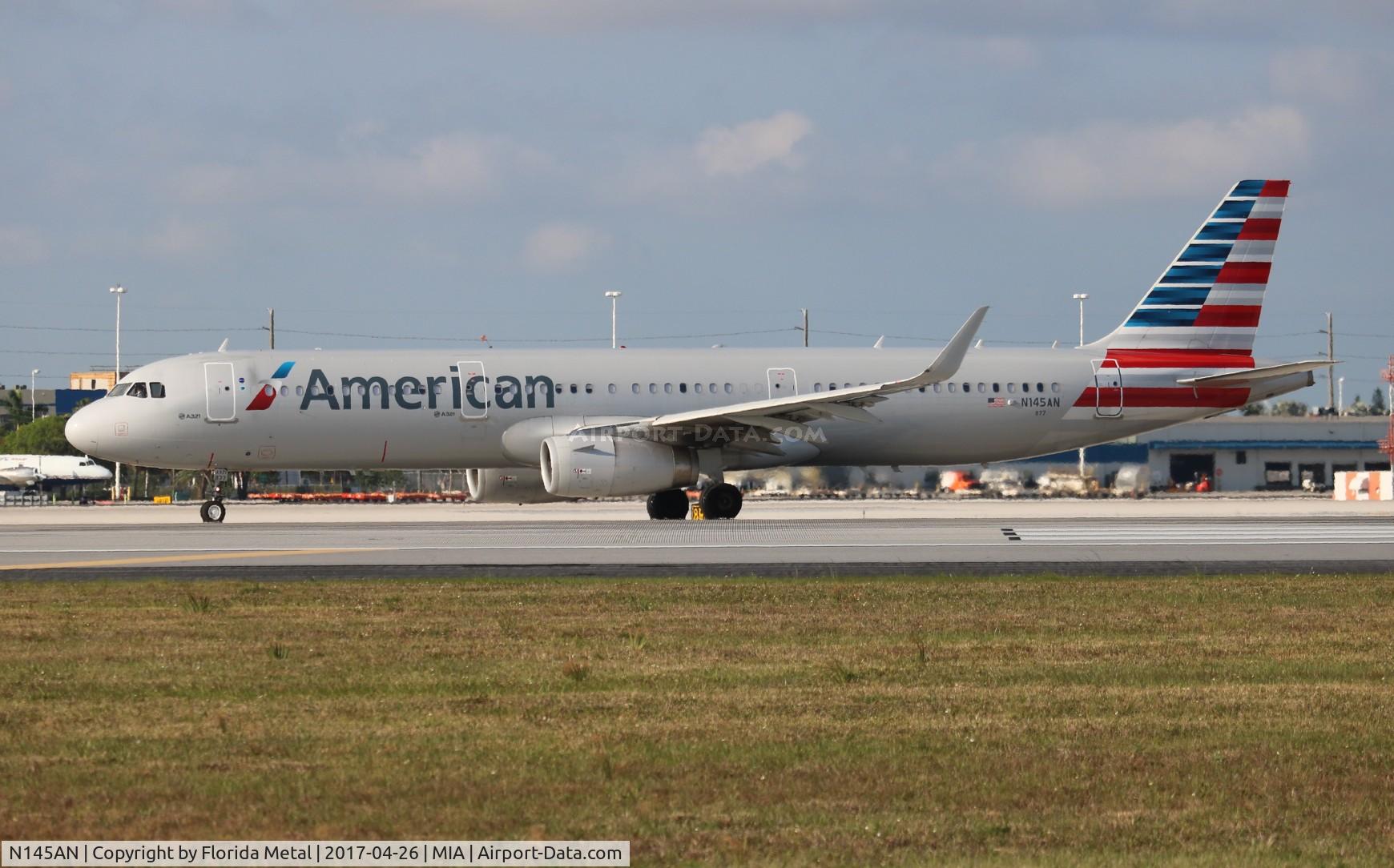 N145AN, 2015 Airbus A321-231 C/N 6783, American