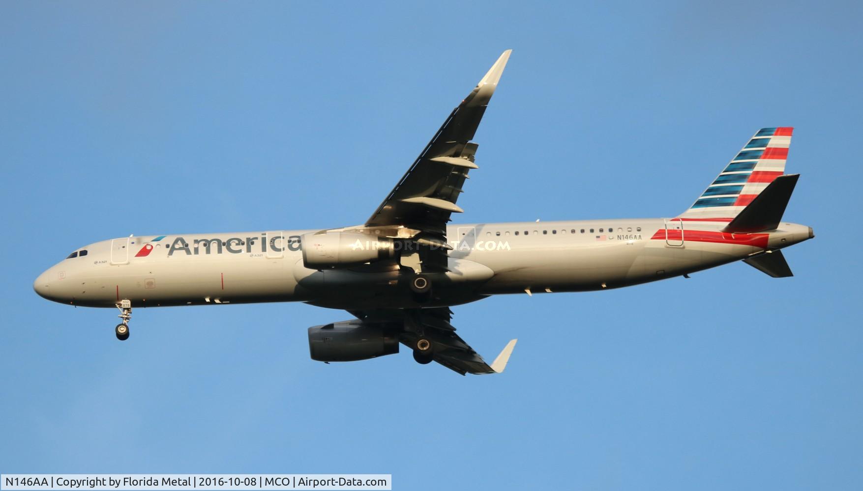 N146AA, 2015 Airbus A321-231 C/N 6761, American