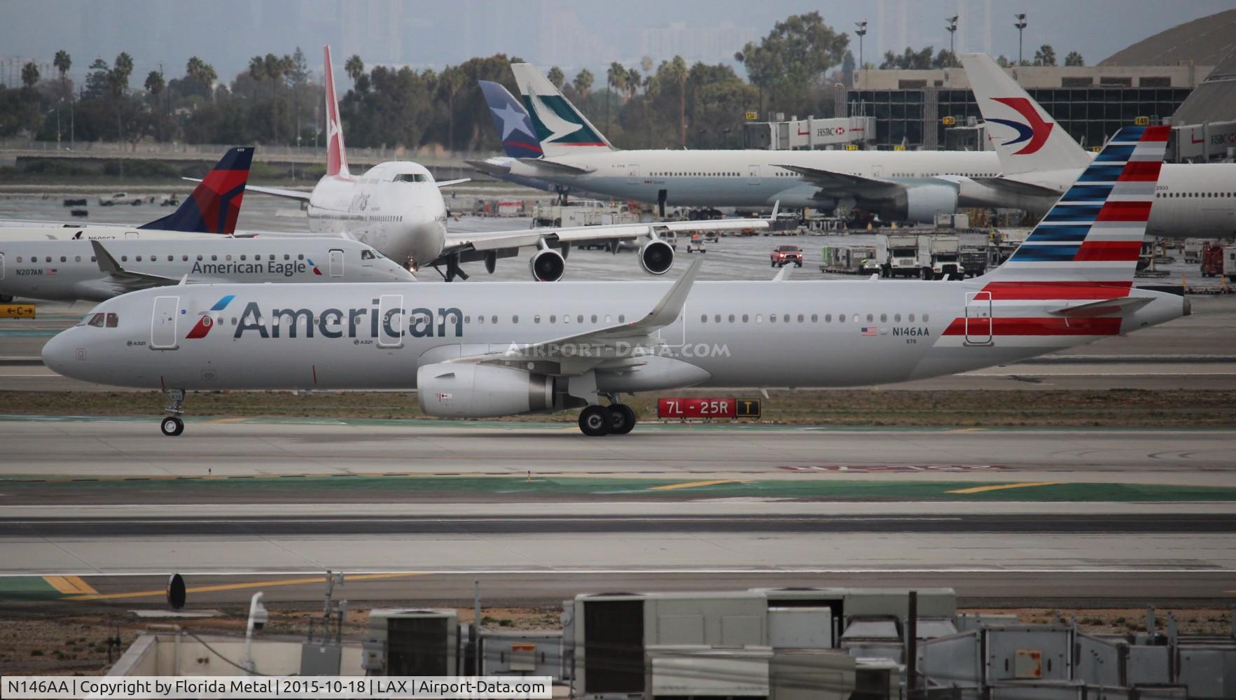 N146AA, 2015 Airbus A321-231 C/N 6761, American