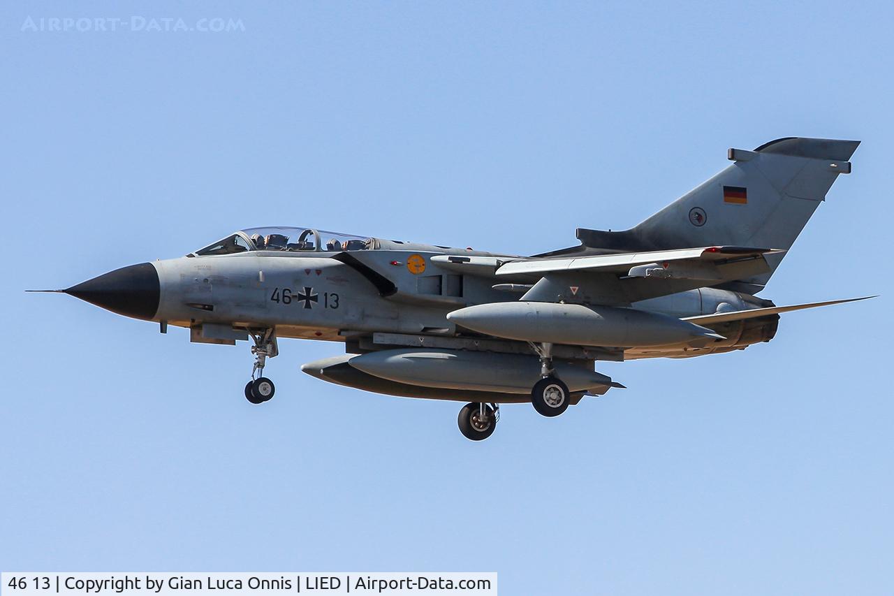 46 13, Panavia Tornado IDS C/N 774/GS246/4313, LANDING