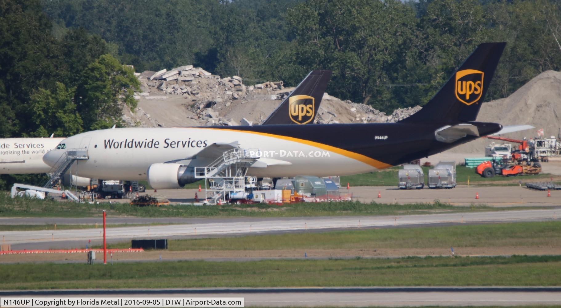 N146UP, 2003 Airbus A300F4-622R C/N 829, UPS A300