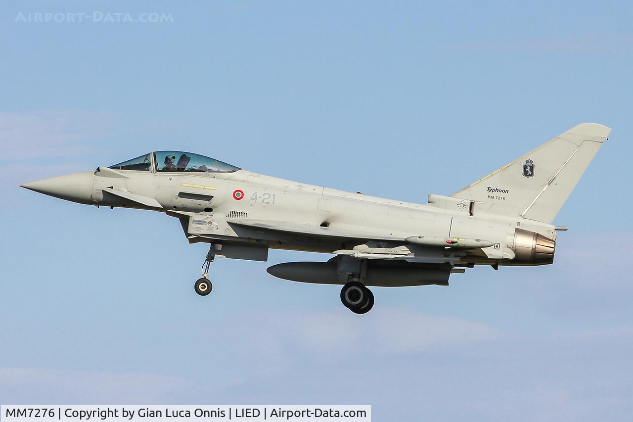 MM7276, Eurofighter EF-2000 Typhoon S C/N 082/IS008, LANDING (4-21)