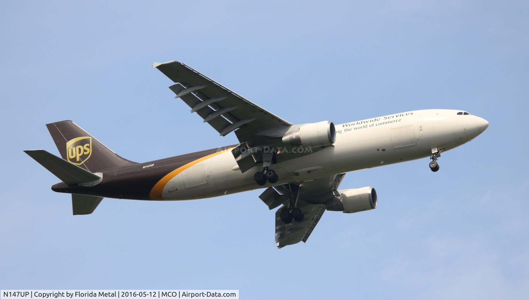 N147UP, 2003 Airbus A300F4-622R C/N 830, UPS A300