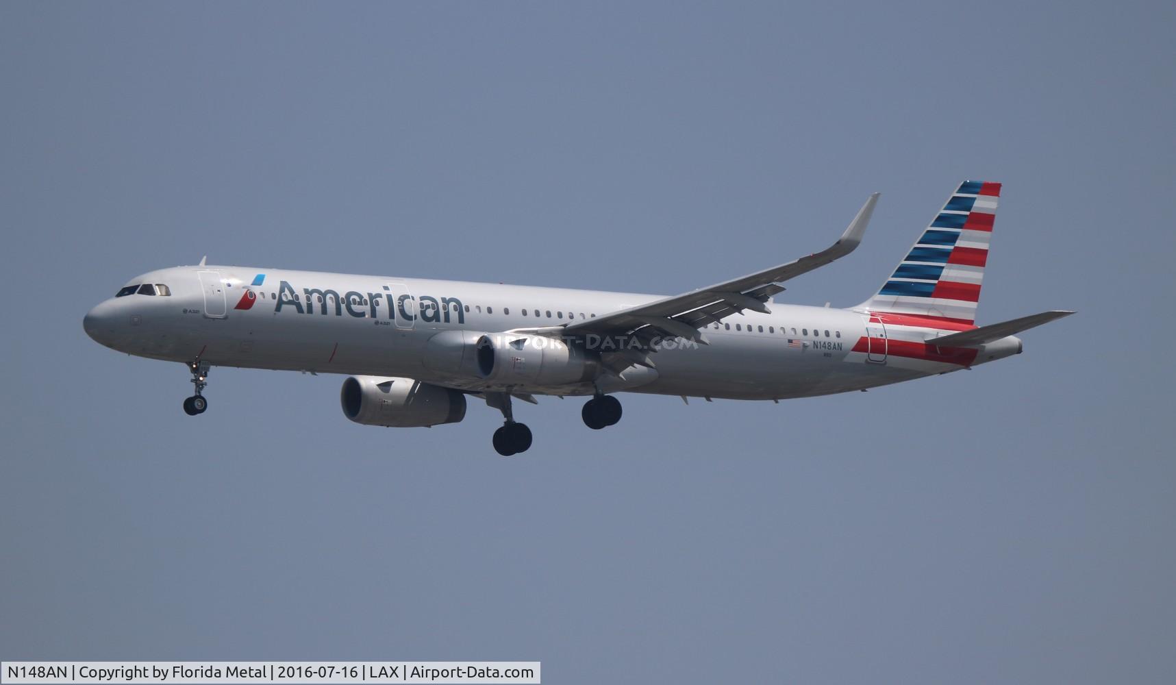 N148AN, 2015 Airbus A321-231 C/N 6790, American