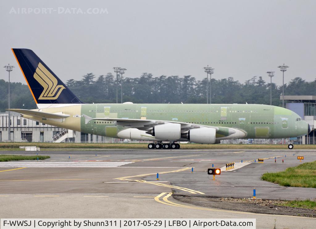 F-WWSJ, 2017 Airbus A380-841 C/N 247, C/n 0247 - For Singapore Airlines