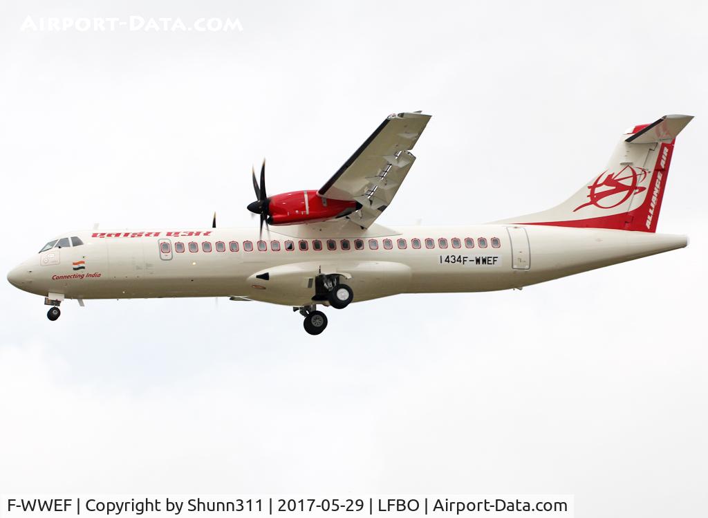 F-WWEF, 2017 ATR 72-600 C/N 1434, C/n 1434 - To be VT-RK?