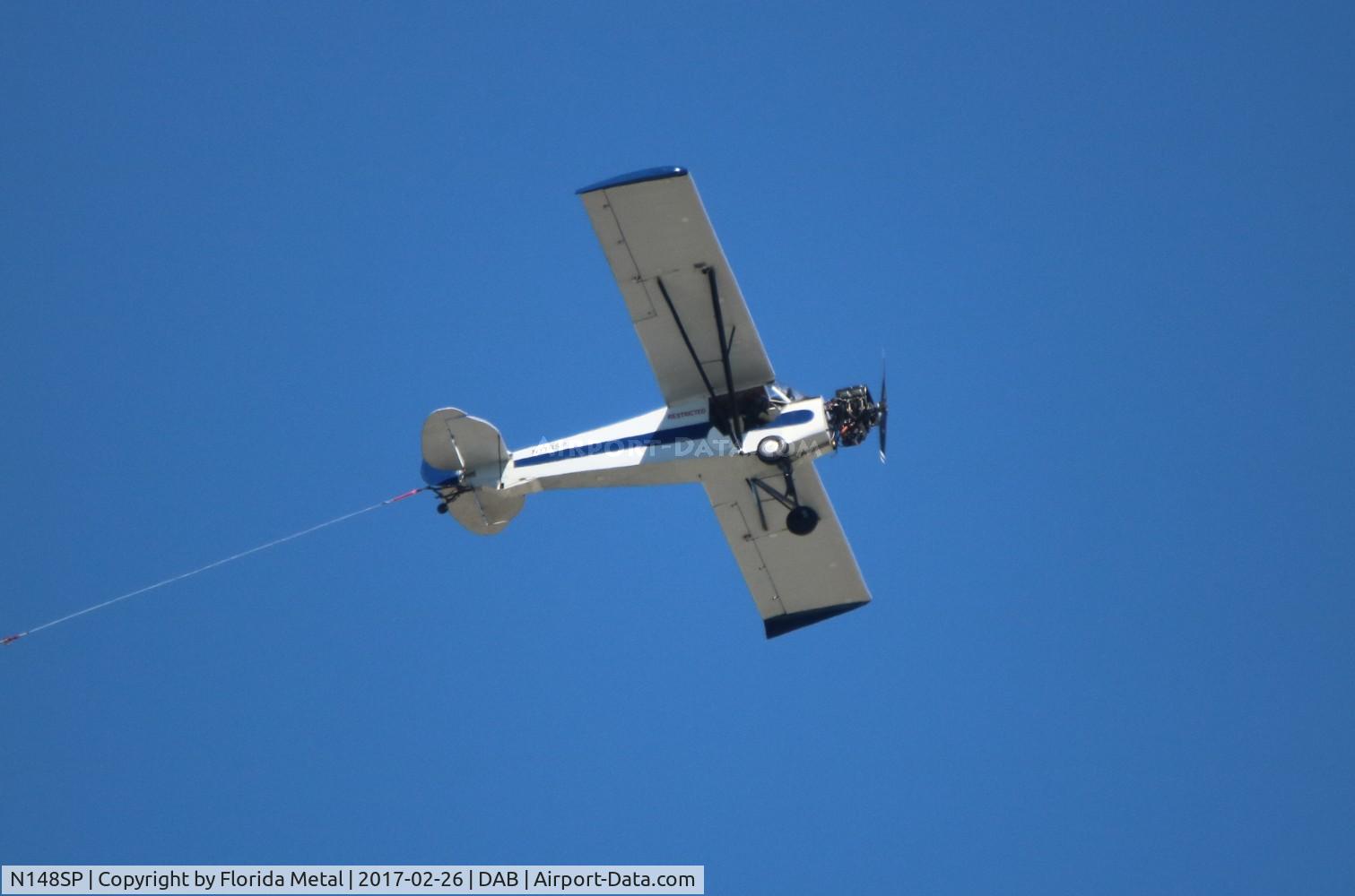 N148SP, 1941 Piper J3C-65 Cub Cub C/N 6120, Piper J3 Cub banner tow