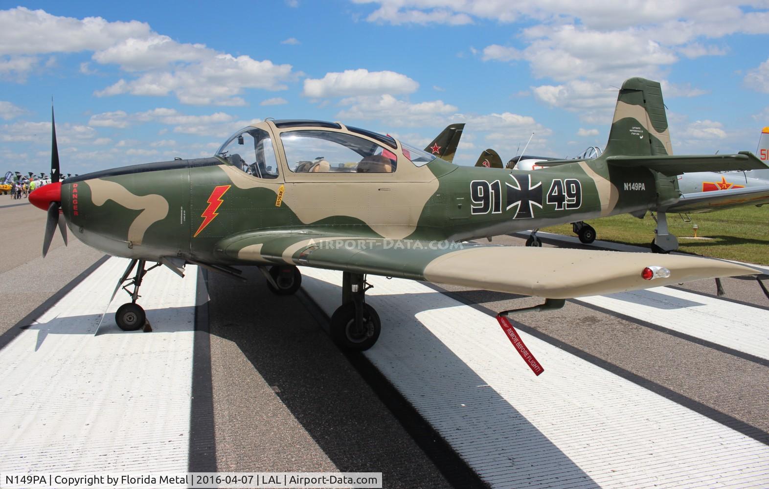 N149PA, 1965 Piaggio P-149E C/N 350, Piaggio P-149E