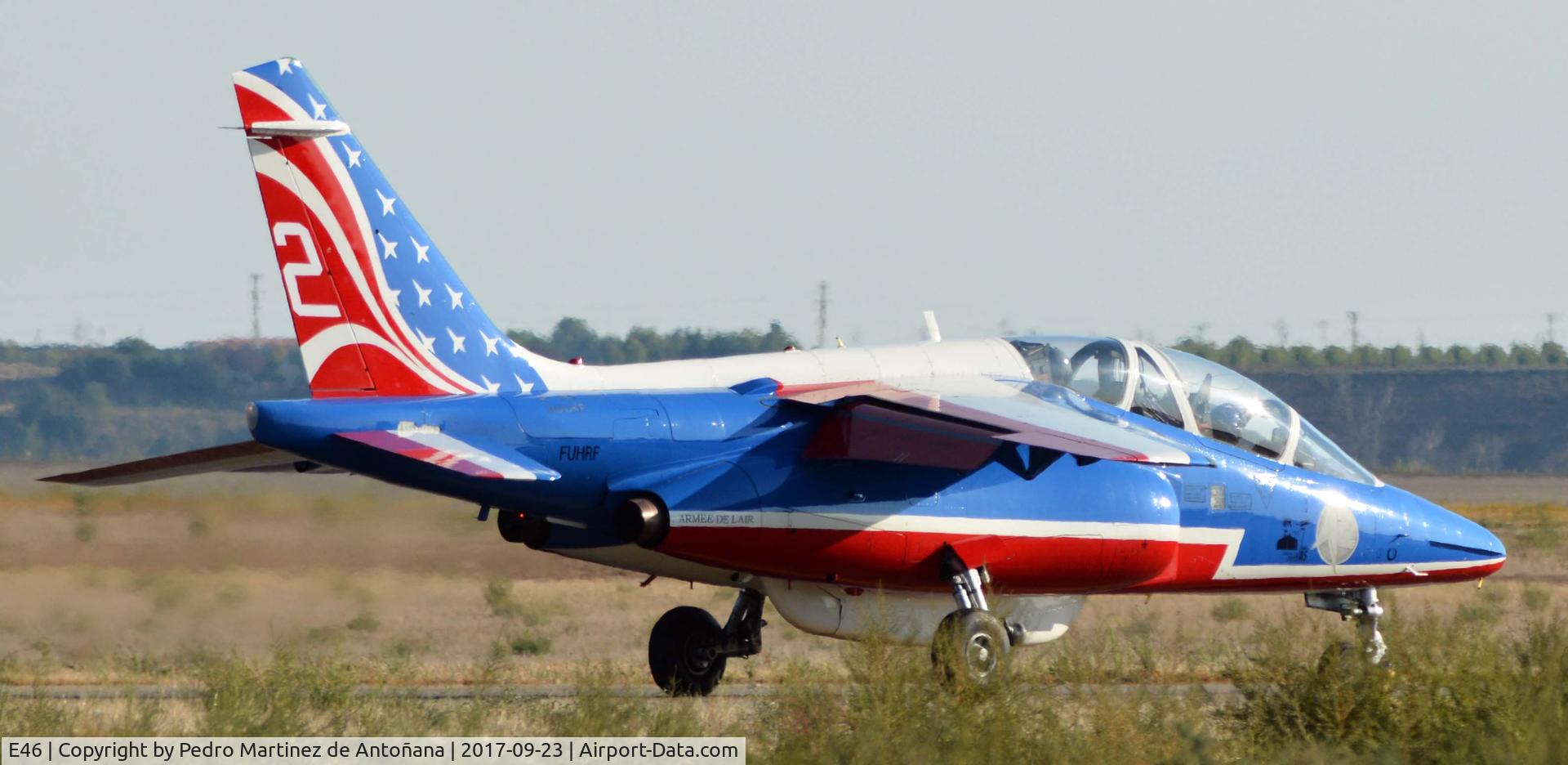 E46, Dassault-Dornier Alpha Jet E C/N E46, Aeropuerto Internacional Lleida-Alguaire