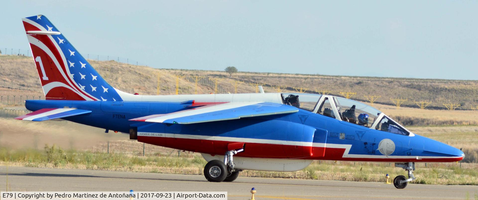 E79, Dassault-Dornier Alpha Jet E C/N E79, Aeropuerto Internacional Lleida-Alguaire
