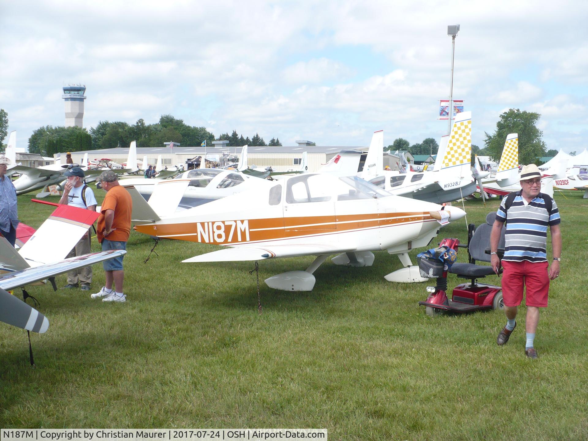 N187M, 1975 Davis DA-2A C/N GM-1, Davis DA-2A