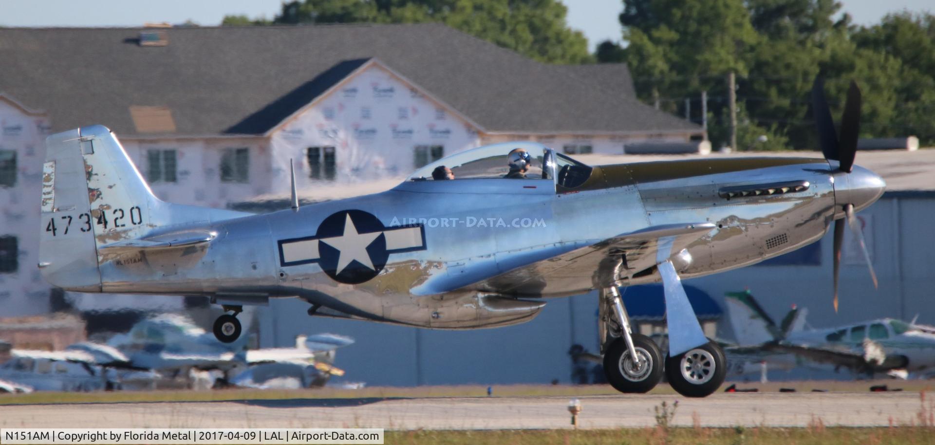 N151AM, 1944 North American P-51D Mustang C/N 122-39879, P-51D