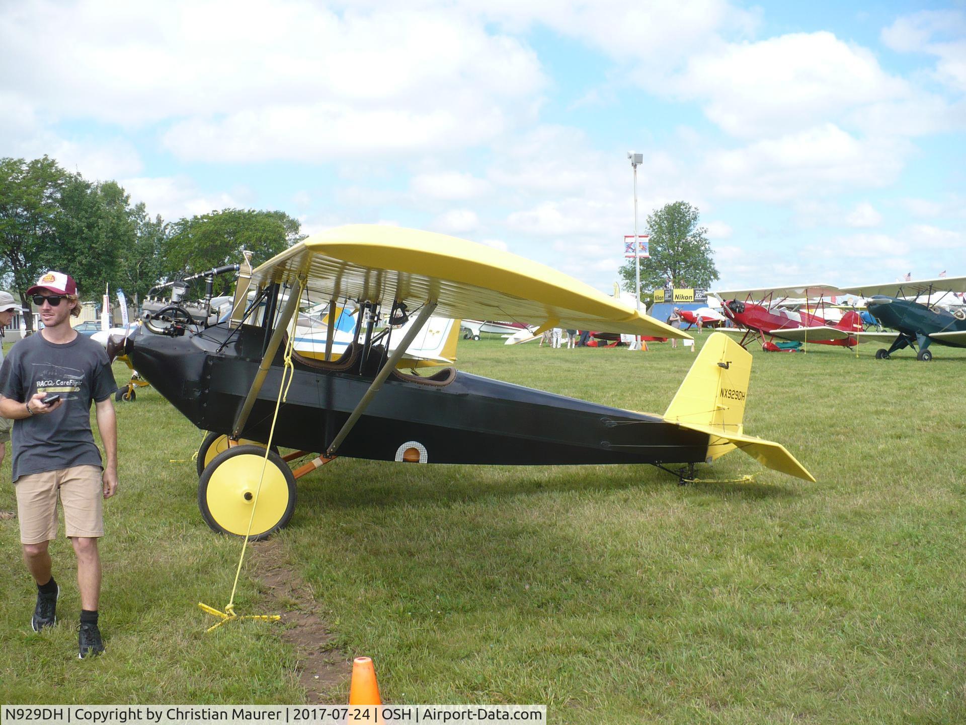 N929DH, Pietenpol Air Camper C/N 001 (N929DH), Air Camper