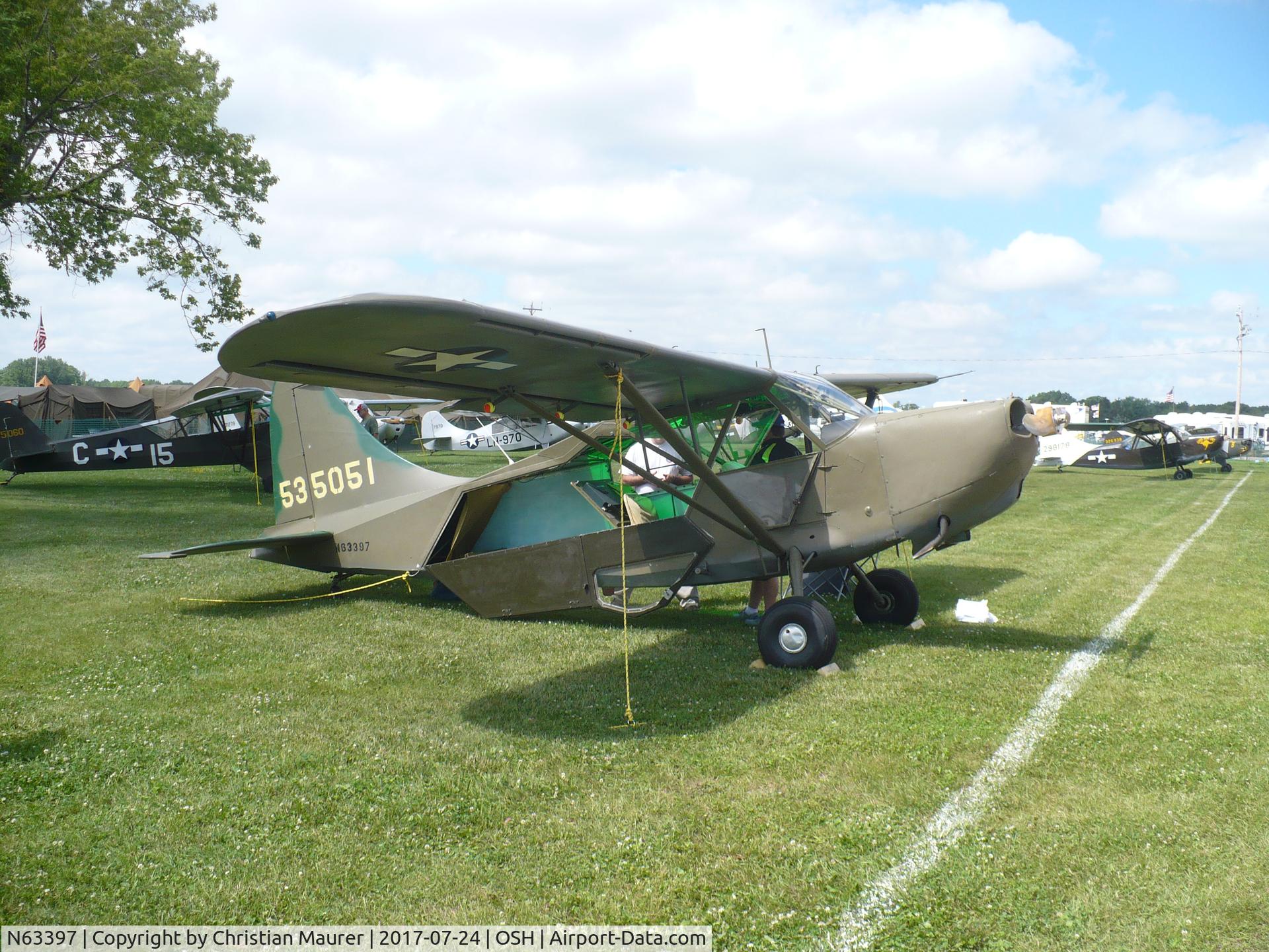 N63397, 1946 Stinson L-5G Sentinel C/N 76-4634, Stinson L-5G