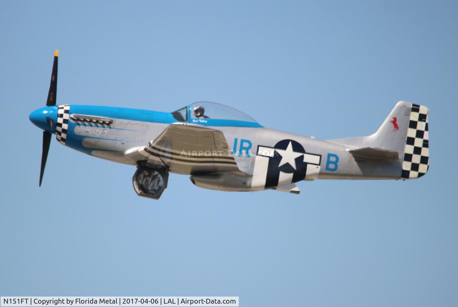 N151FT, 1945 North American P-51D Mustang C/N 44-74506, Lady B