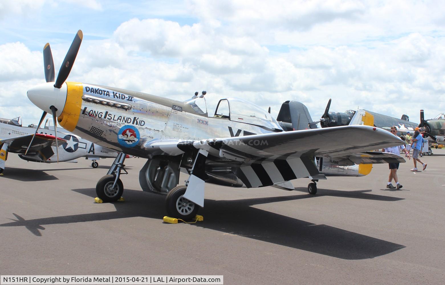 N151HR, 1945 North American P-51D Mustang C/N 12241064, Long Island Kid