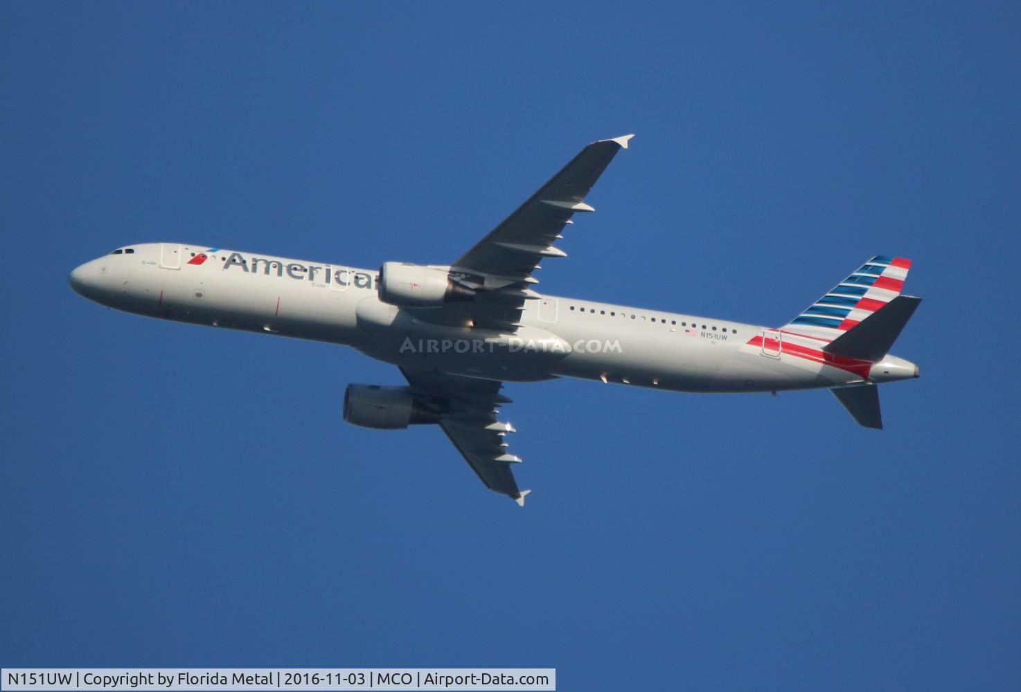 N151UW, 2013 Airbus A321-211 C/N 5513, American