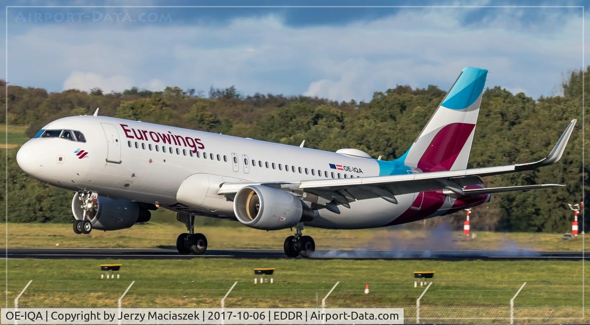 OE-IQA, 2016 Airbus A320-214 C/N 6992, Airbus A320-214,