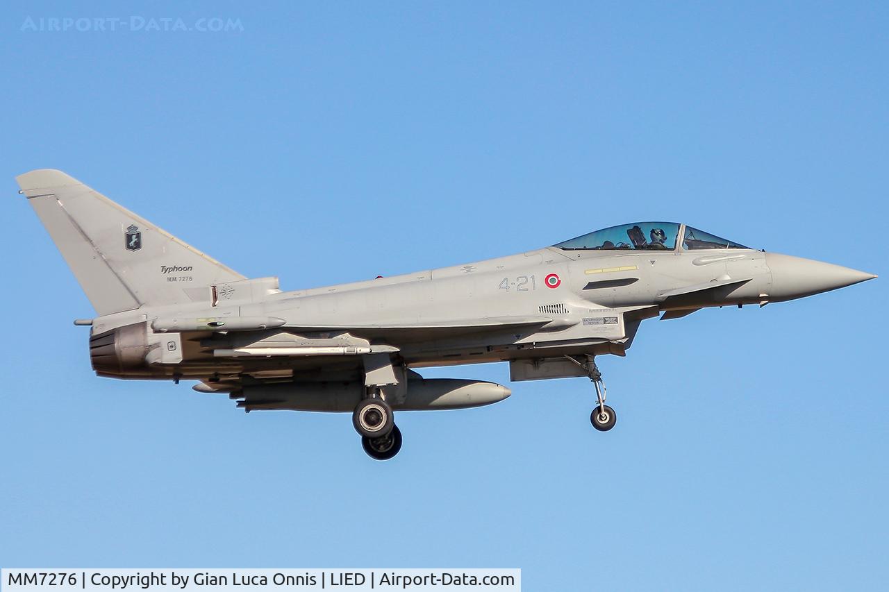 MM7276, Eurofighter EF-2000 Typhoon S C/N 082/IS008, LANDING (4-21)