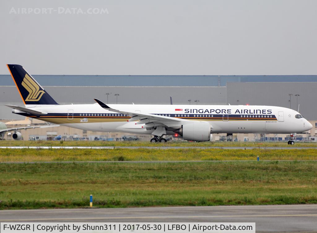 F-WZGR, 2017 Airbus A350-941 C/N 116, C/n 0116 - To be 9V-SMO