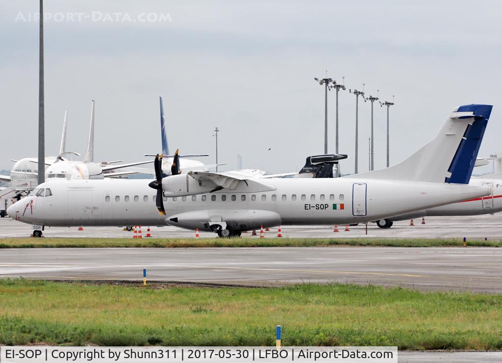 EI-SOP, 1999 ATR 72-212A C/N 583, Parked at the General Aviation area... operated by ASL Airlines Ireland without titles