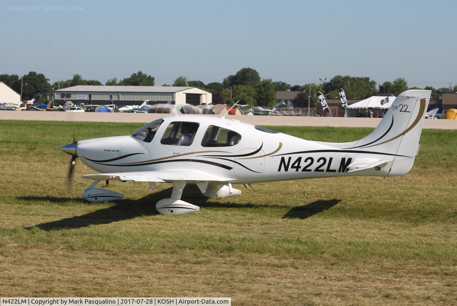 N422LM, 2001 Cirrus SR22 C/N 0118, Cirrus SR22