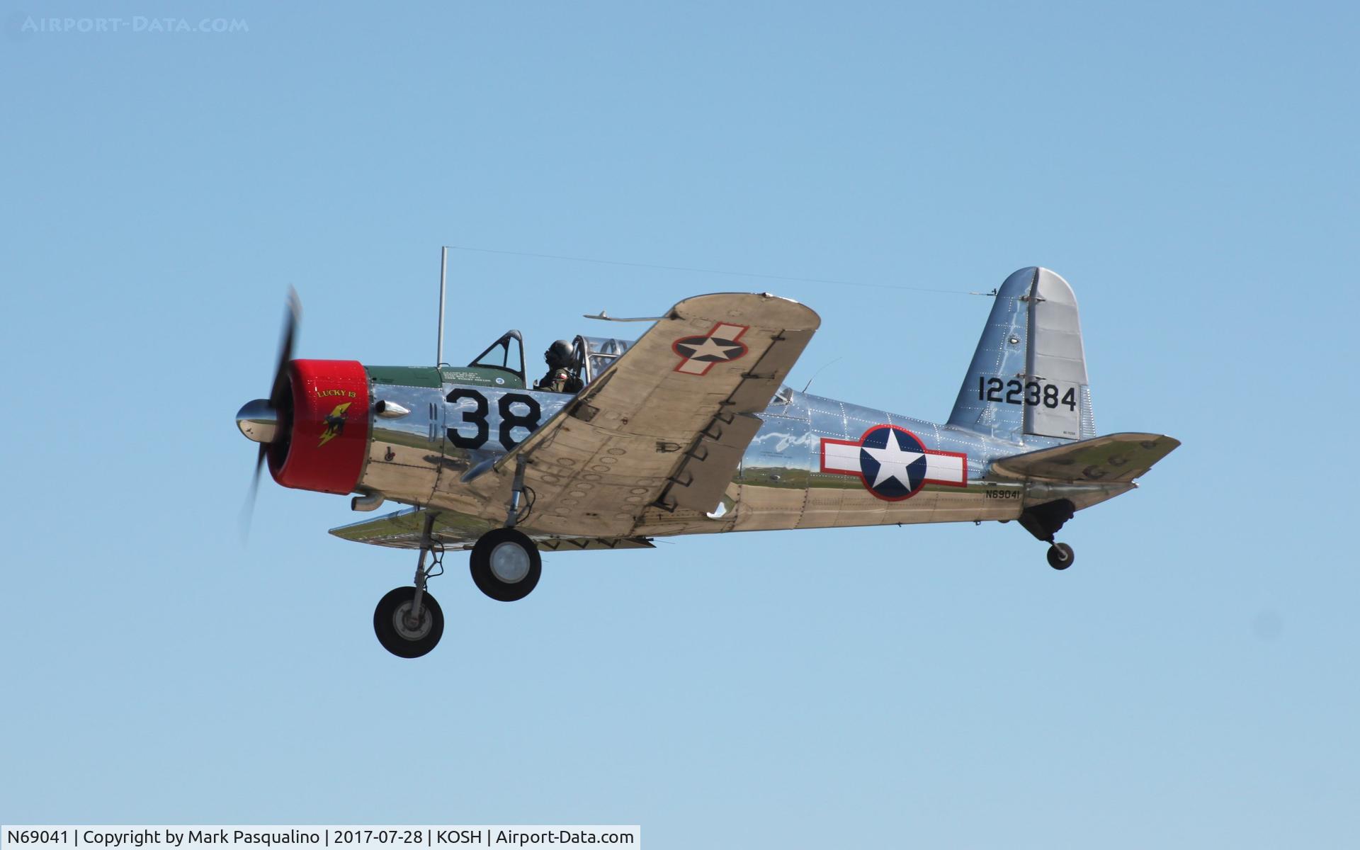 N69041, 1942 Consolidated Vultee BT-13A C/N 6462, Vultee BT-13A