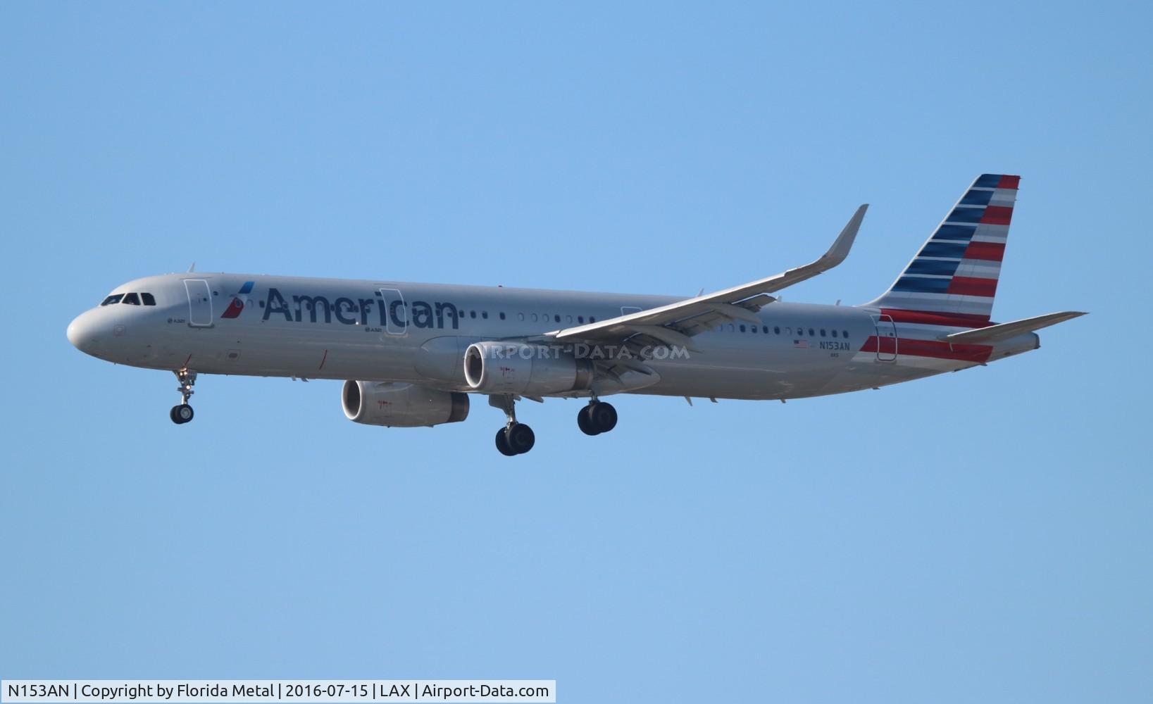 N153AN, 2015 Airbus A321-231 C/N 6908, American