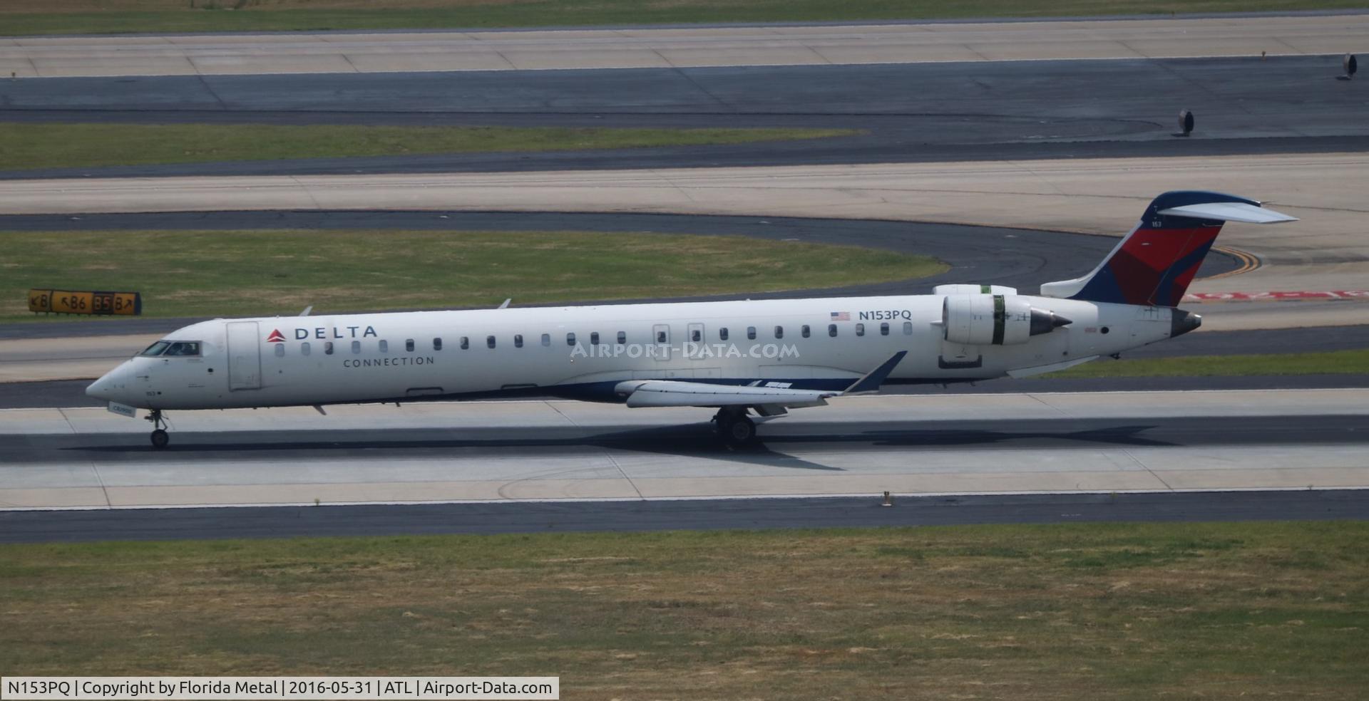 N153PQ, 2007 Bombardier CRJ-900ER (CL-600-2D24) C/N 15153, Delta Connection