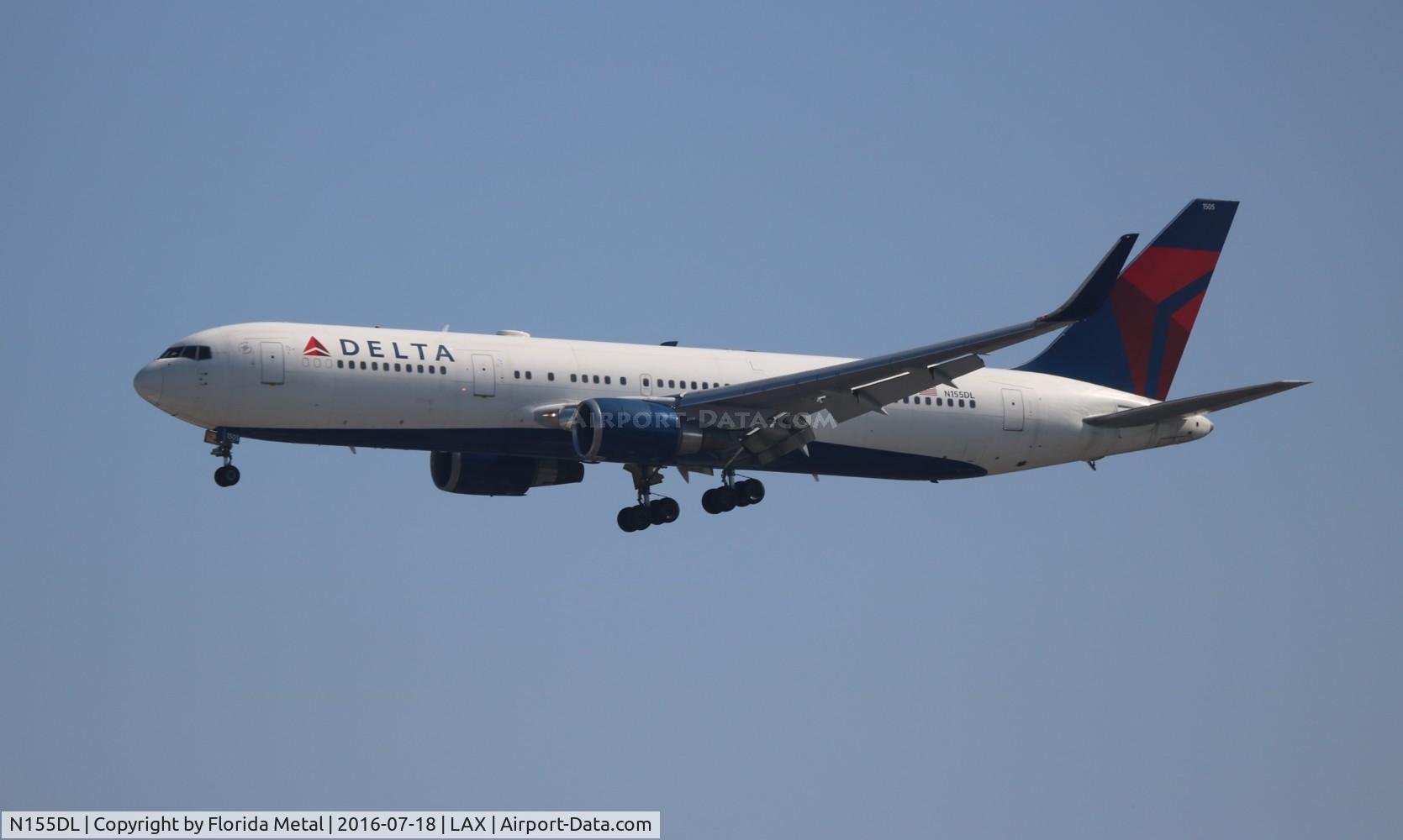 N155DL, 1991 Boeing 767-3P6 C/N 25269, Delta