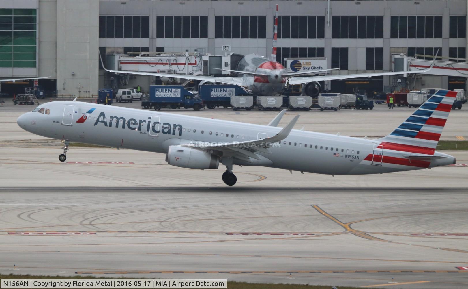 N156AN, 2016 Airbus A321-231 C/N 6983, American