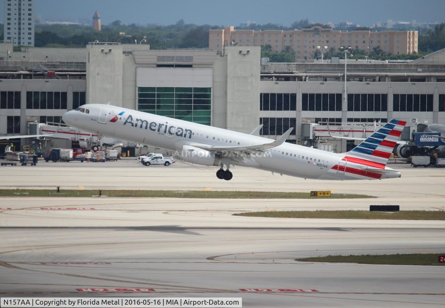 N157AA, 2016 Airbus A321-231 C/N 6998, American